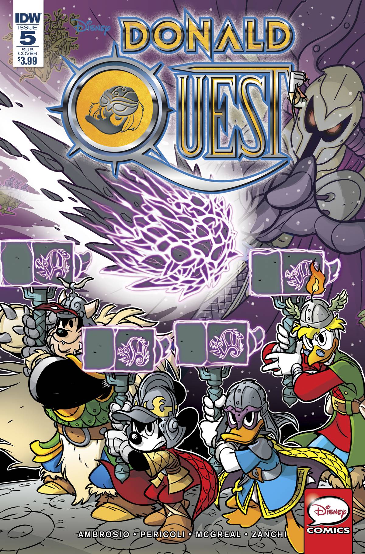 Donald Quest #5 Subscription Variant