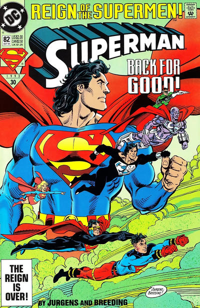 Superman #82 [Standard Edition - Newsstand] Very Fine