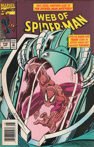 Web of Spider-Man #115 [Newsstand]-Good (1.8 – 3)