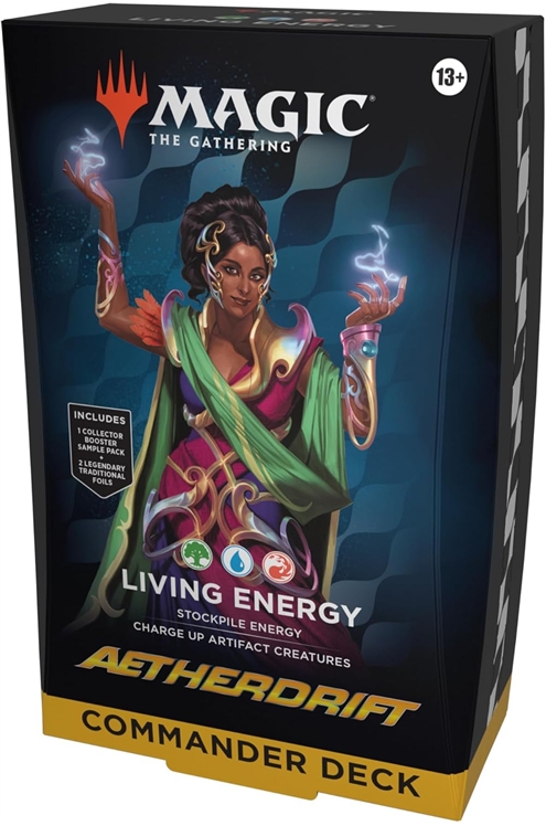 Magic The Gathering Aetherdrift Commander Deck Living Energy