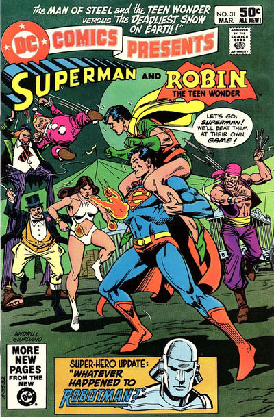 DC Comics Presents #31 [Direct](1978)-Fine (5.5 – 7)