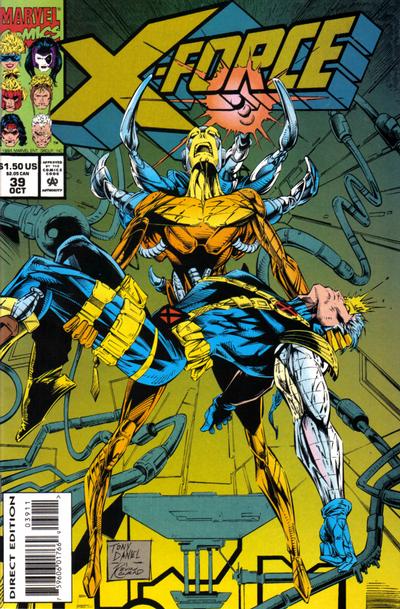 X-Force #39 [Newsstand]-Very Fine (7.5 – 9)