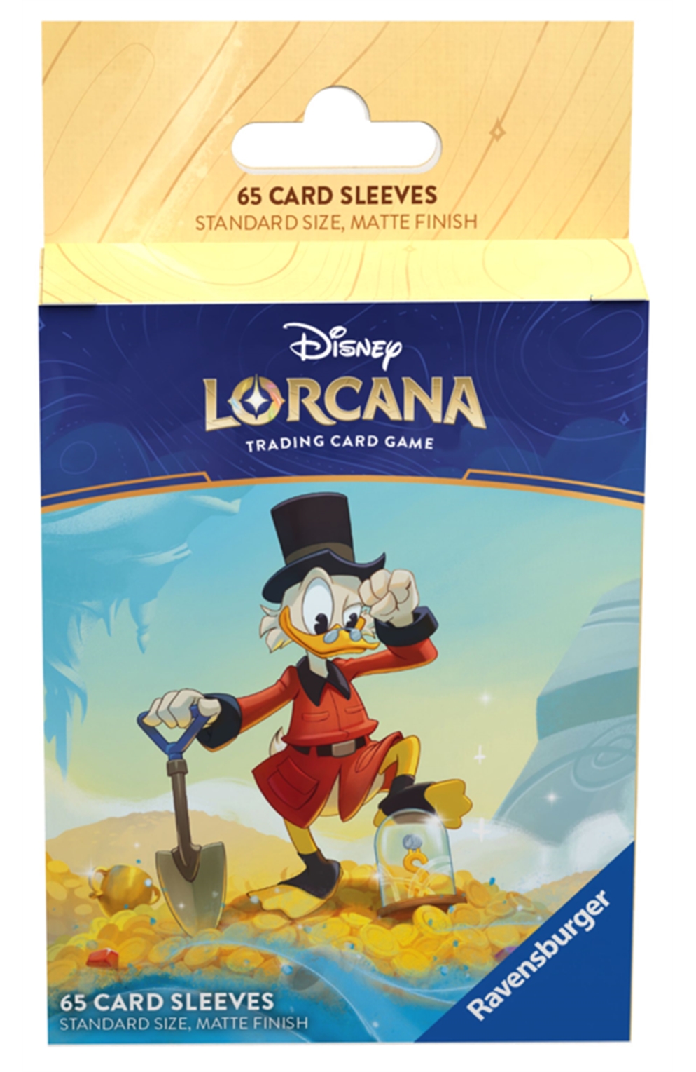 Disney Lorcana Tcg: Into The Inklands Card Sleeves - Scrooge Mcduck (65)