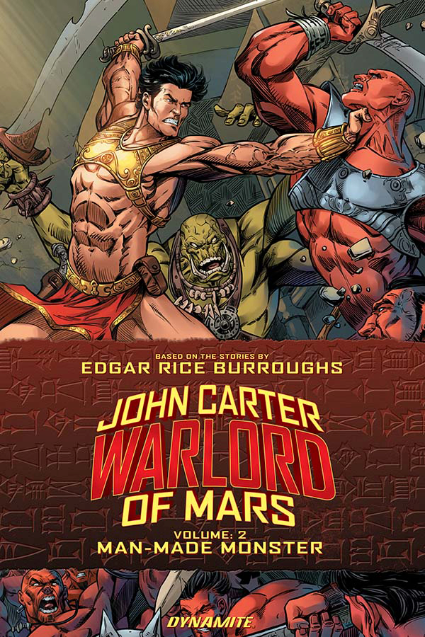 John Carter Warlord Graphic Novel Volume 2 Man Made Monster