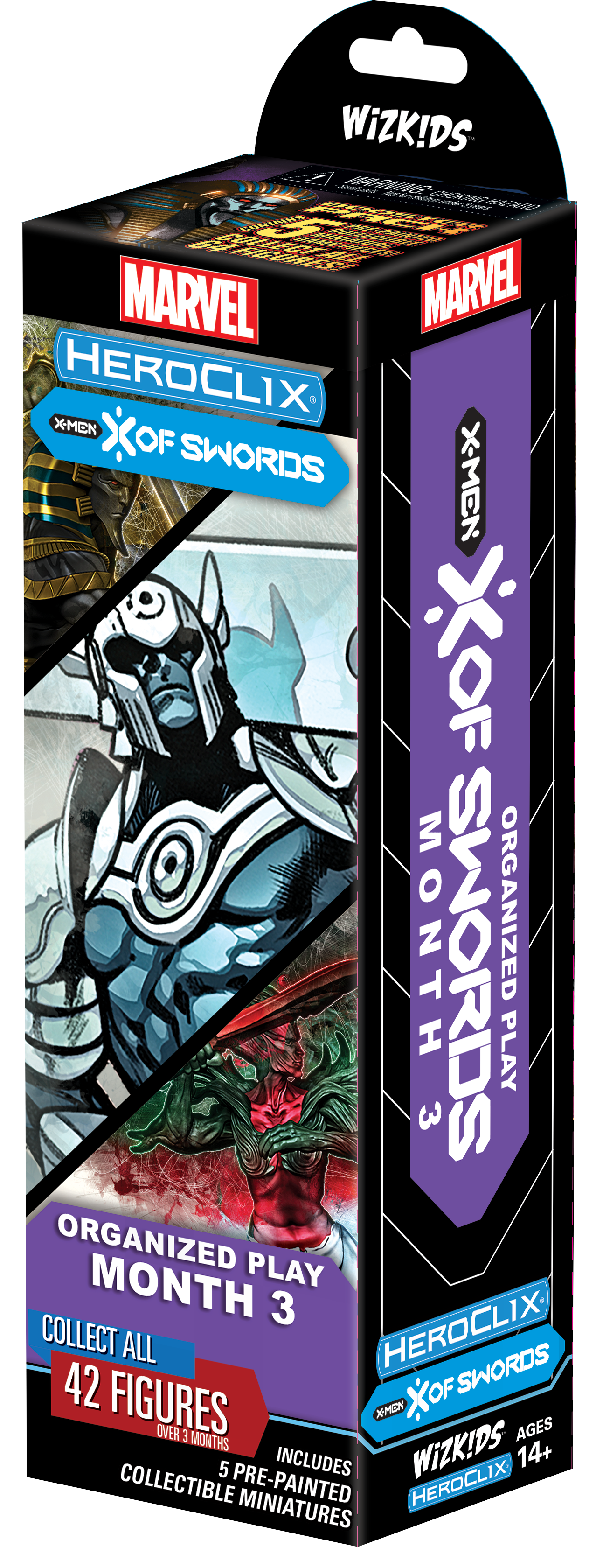 Heroclix: Marvel Heroclix X-Men X of Swords Storyline Organized Play Booster Pack Month 3