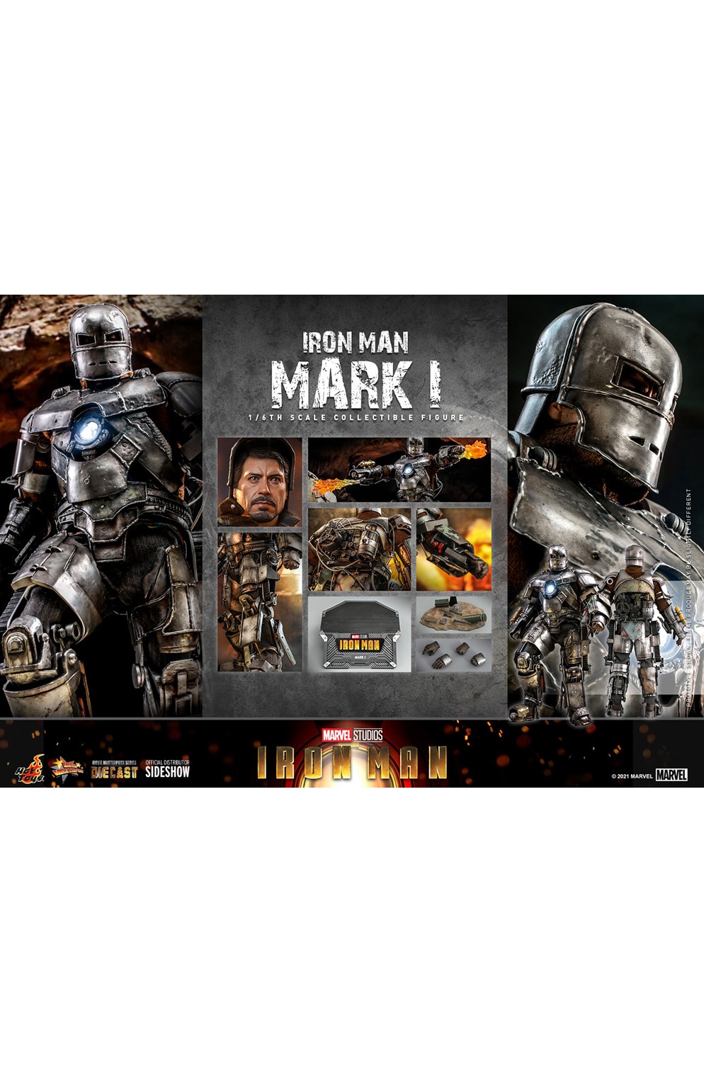 Iron Man Mark I Sixth Scale Figure By Hot Toys