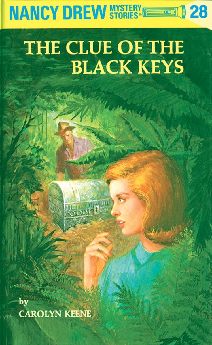 Nancy Drew 28: The Clue Of The Black Keys (Hardcover Book)