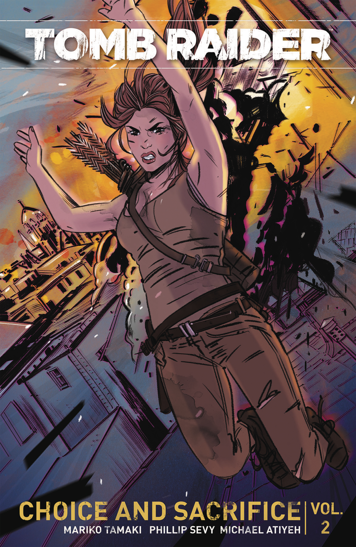 Tomb Raider 2016 Graphic Novel Volume 2 Choice & Sacrifice