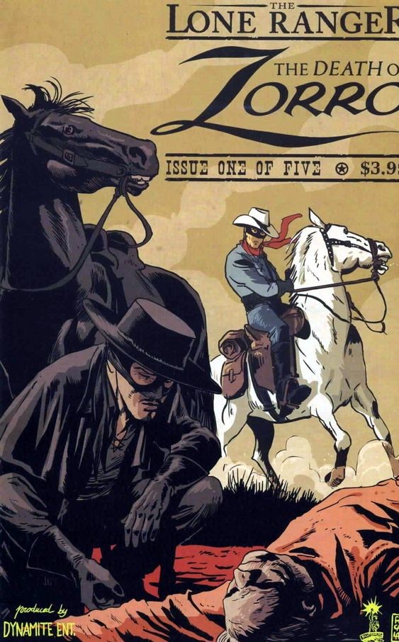 The Lone Ranger: The Death of Zorro Limited Series Bundle Issues 1-5