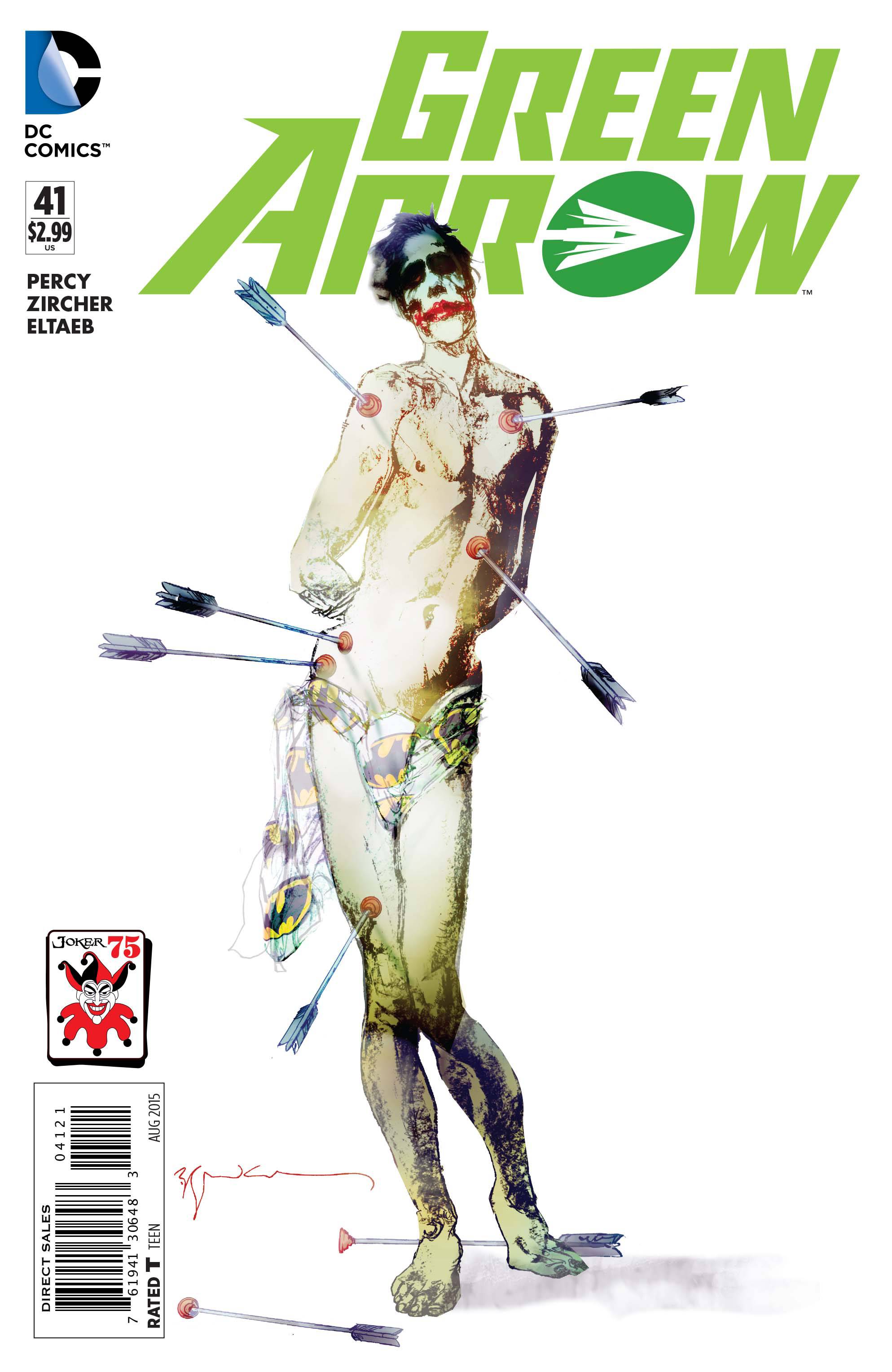 Green Arrow #41 The Joker Variant Edition (2011)