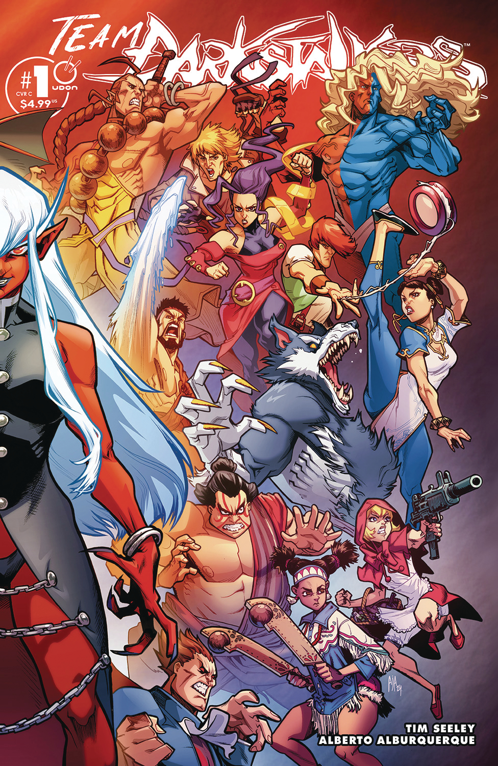 Team Darkstalkers One-Shot (2024) Cover C Alburquerque