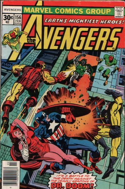 The Avengers #156 [Regular Edition] - Vg/Fn