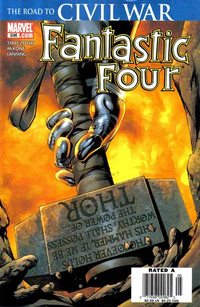 Fantastic Four #536 [Newsstand]-Very Fine (7.5 – 9)