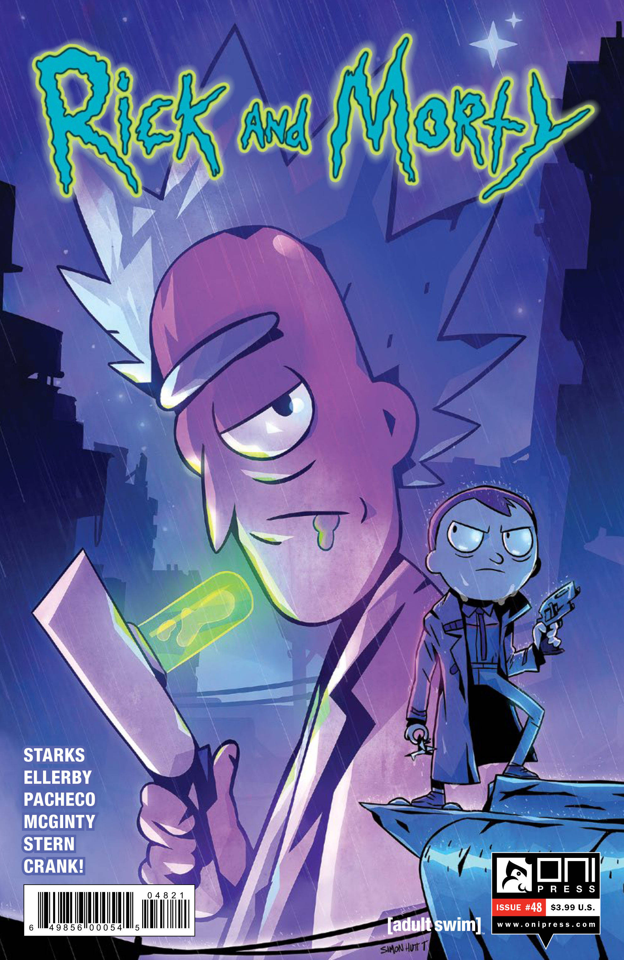 Rick and Morty #48 Cover B Troussellier (2015)