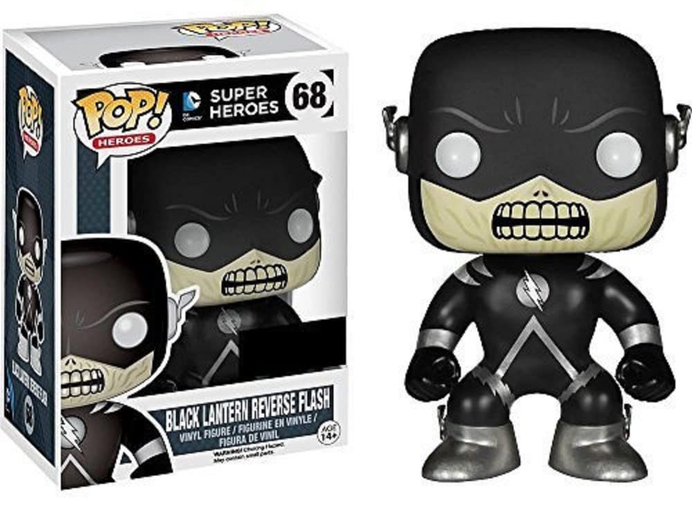 Pop 68 Black Lantern Reverse Flash Hot Topic Exclusive