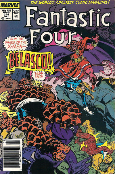 Fantastic Four #314 [Newsstand] - Vg/Fn 5.0