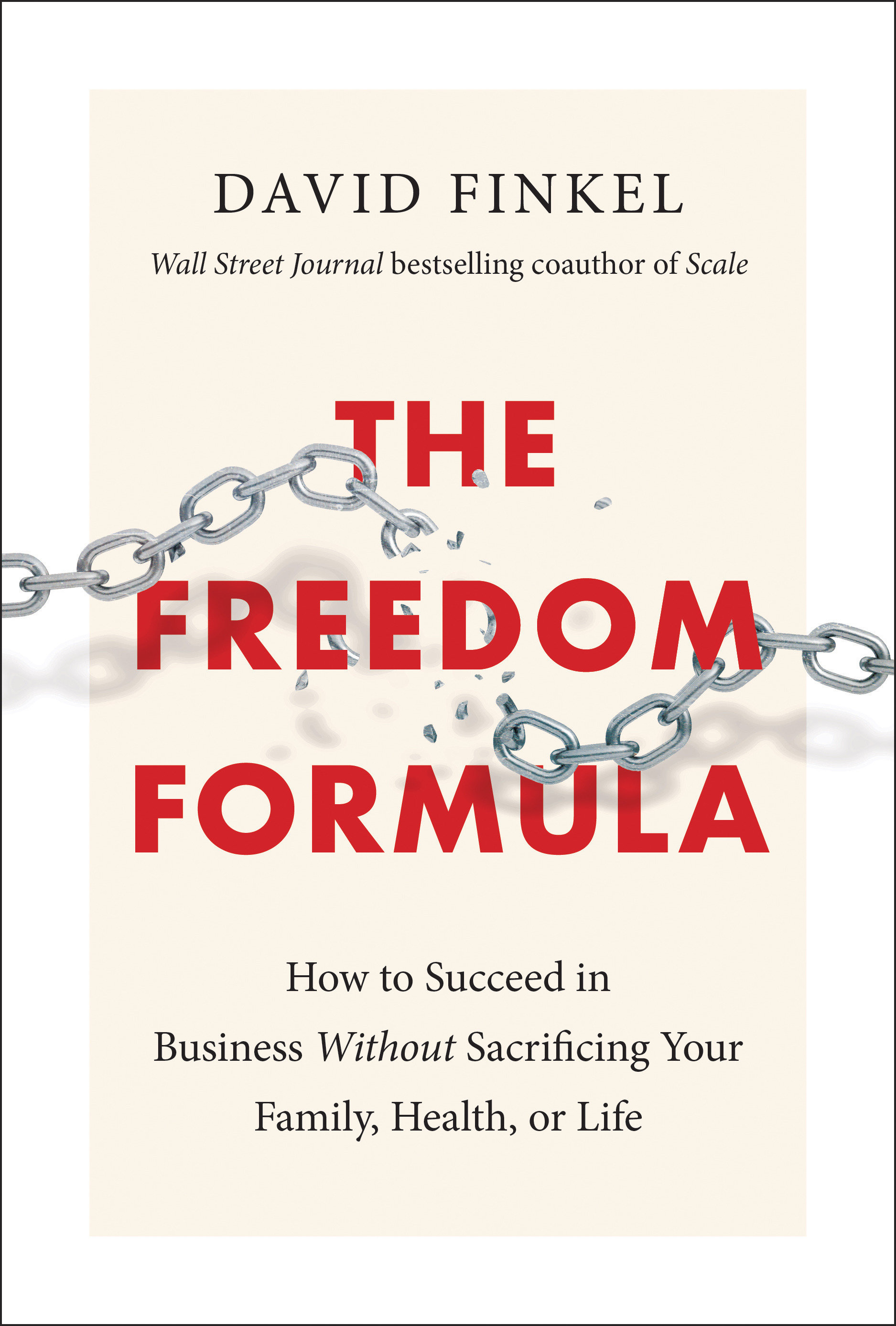 The Freedom Formula (Hardcover Book)