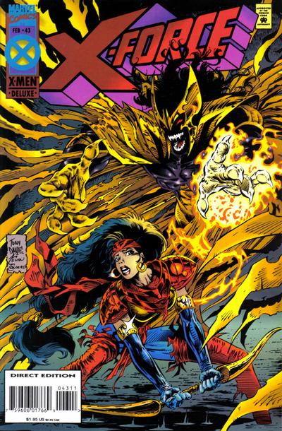 X-Force #43 [Deluxe Direct Edition]-Fine (5.5 – 7)