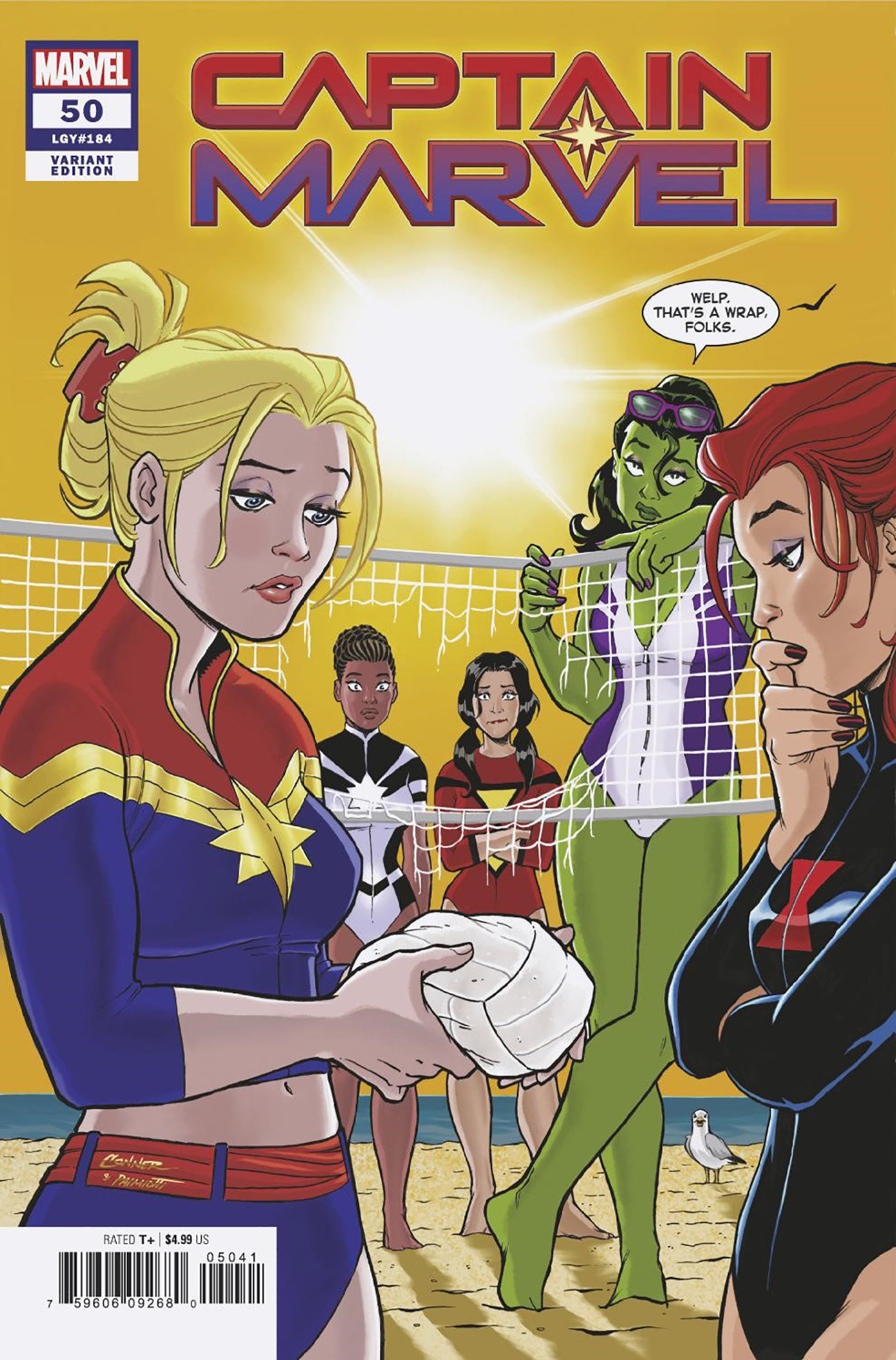 Captain Marvel #50 Amanda Conner Variant