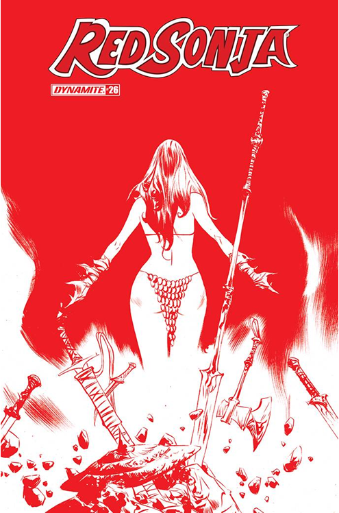 Red Sonja #26 21 Copy Lee Tint Last Call Incentive