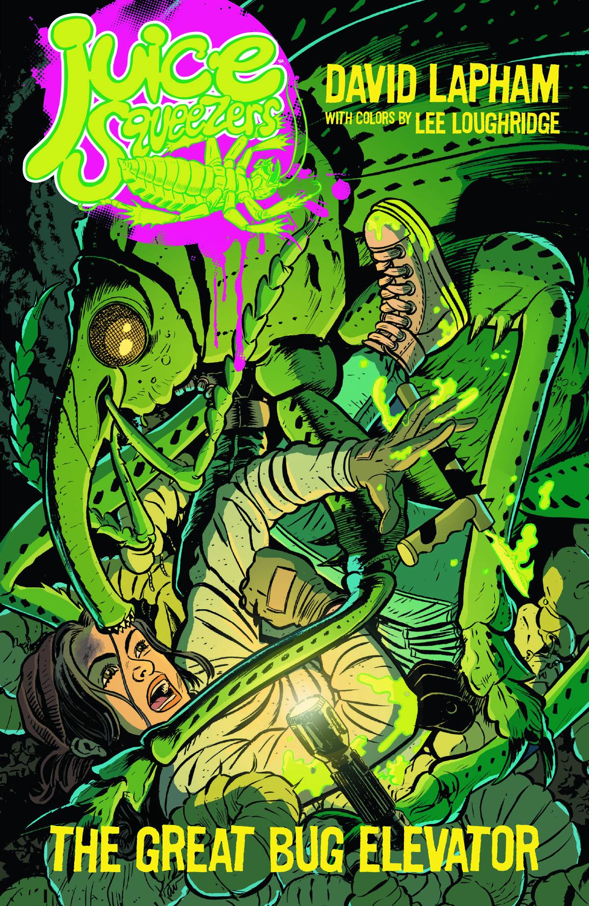 Juice Squeezers Graphic Novel Volume 1 Great Bug Elevator
