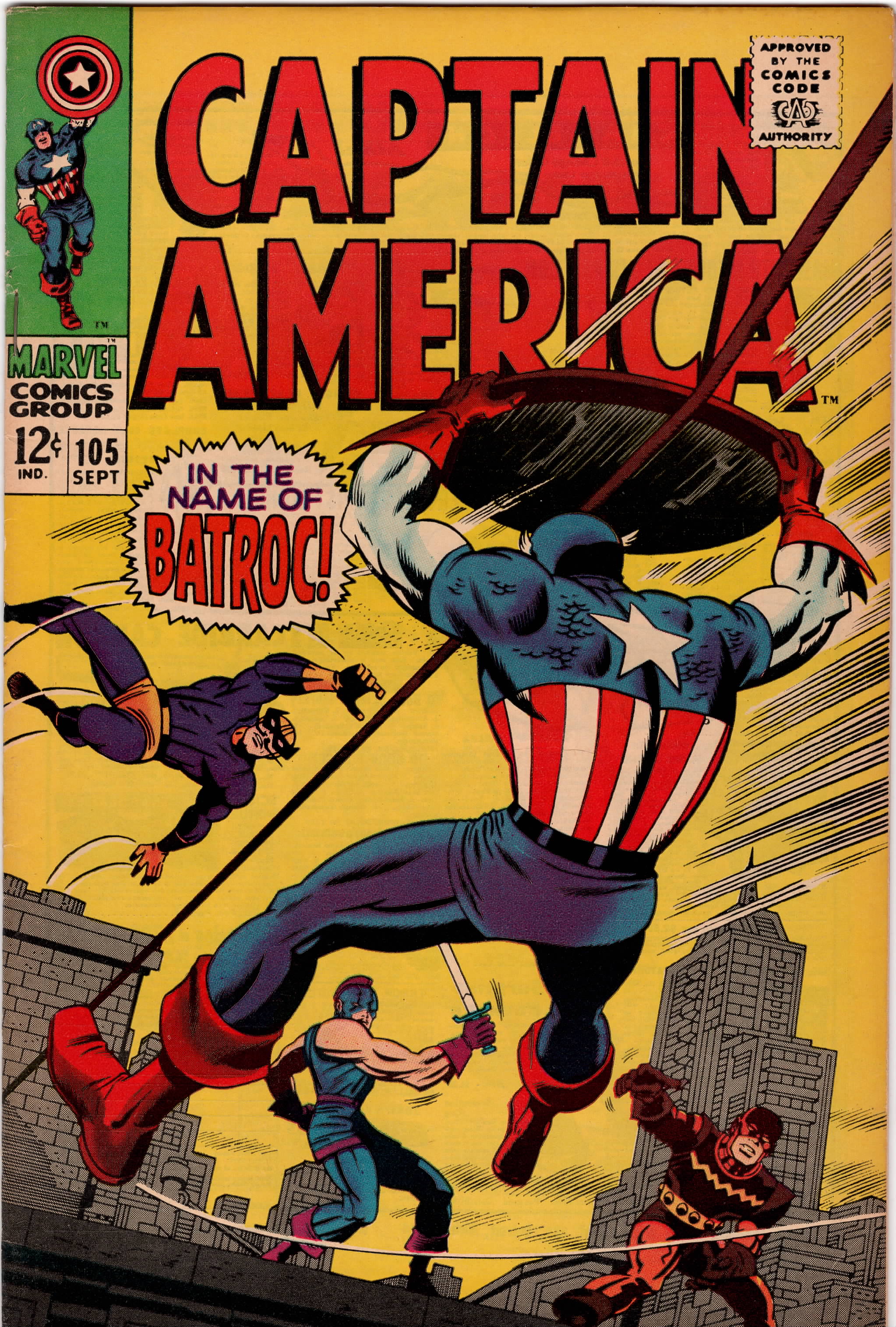Captain America #105