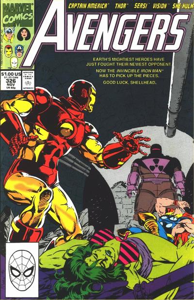 The Avengers #326 [Direct] - Fn 6.0