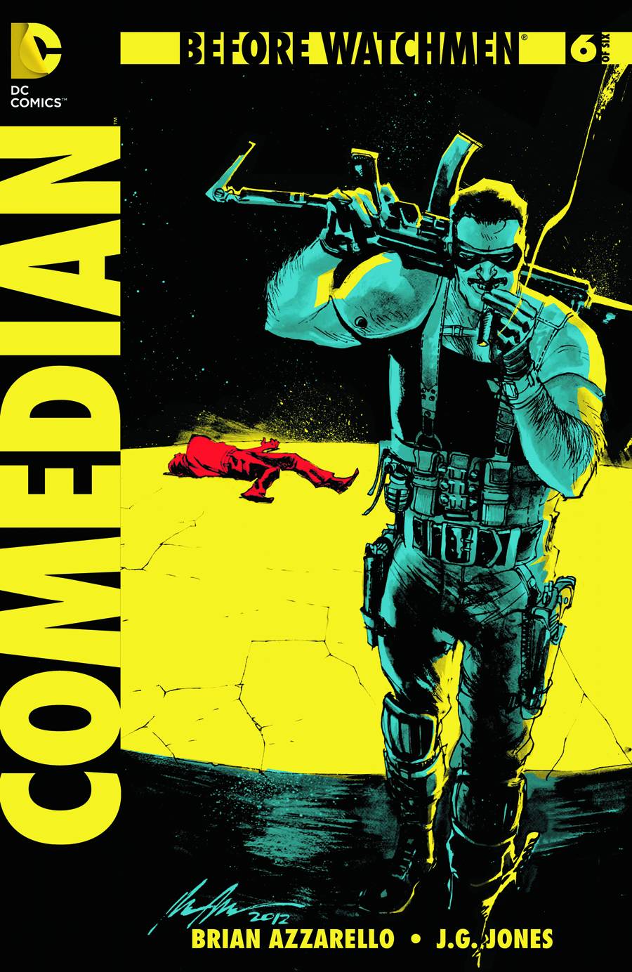 Before Watchmen Comedian #6 Combo Pack