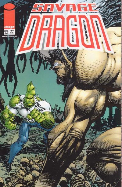 Savage Dragon #65-Very Fine (7.5 – 9)