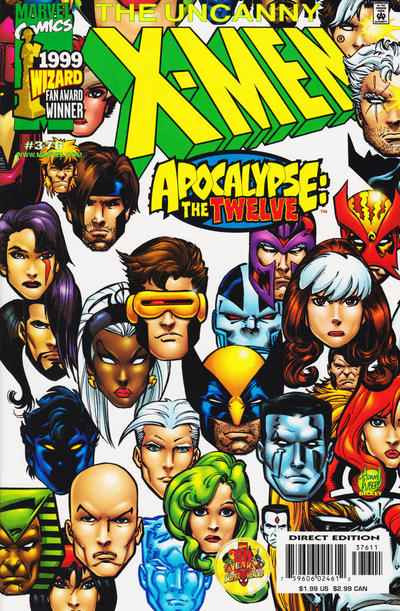 The Uncanny X-Men #376 [Direct Edition]-Fine (5.5 – 7)