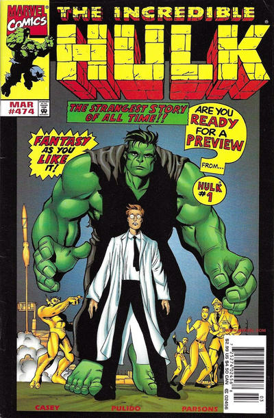 The Incredible Hulk #474 [Newsstand]-Fine (5.5 – 7)