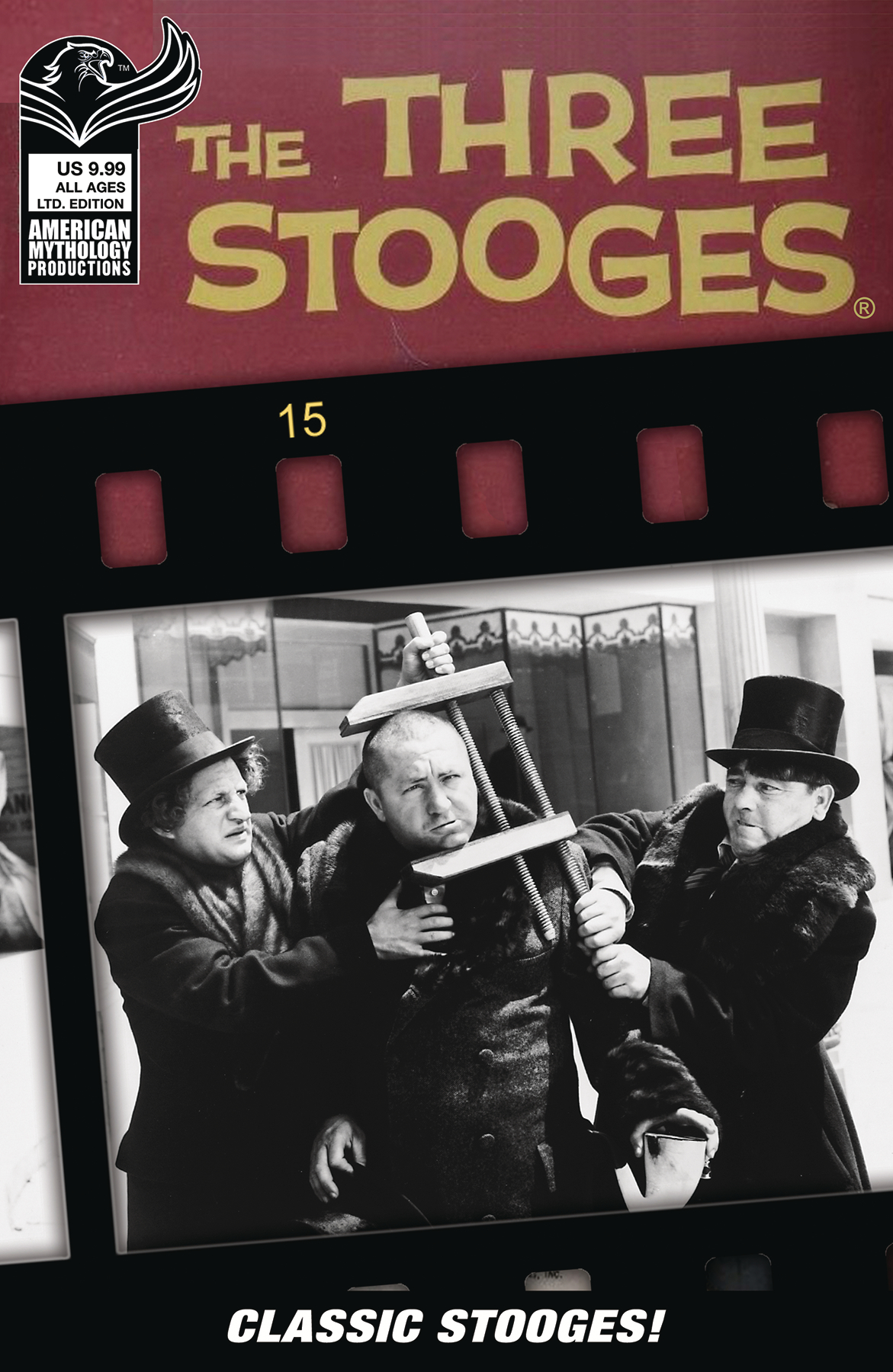Am Archives The Three Stooges Gold Key First #1 Cover B Clasic Photo 350 Copy Limited Edition