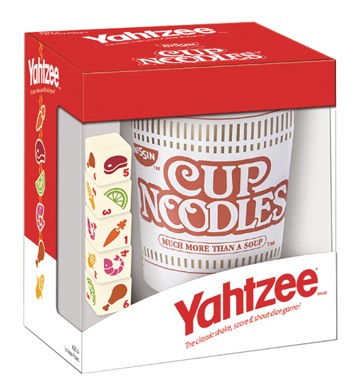 Yahtzee Cup Noodles Boardgame