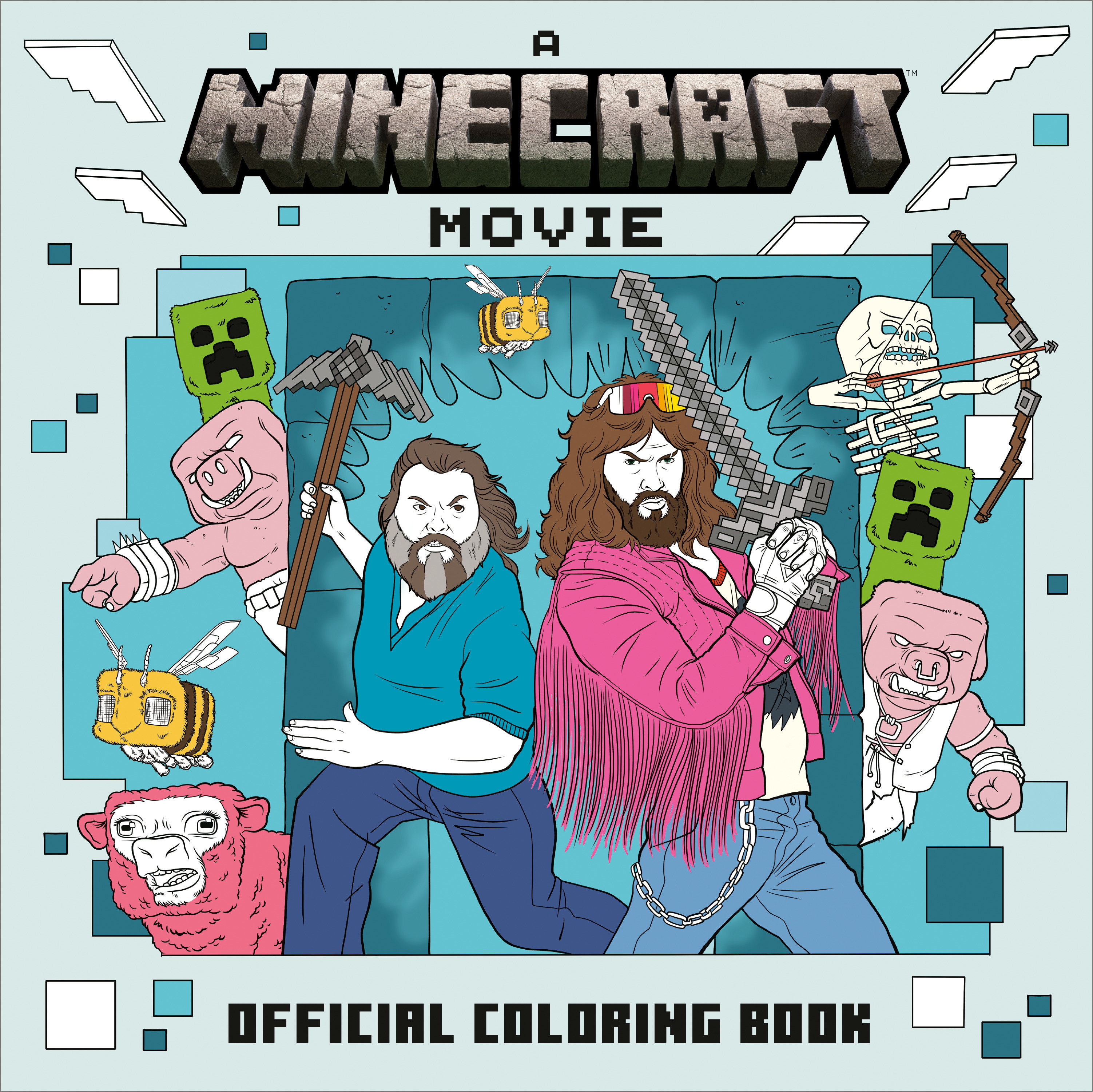 A Minecraft Movie Official Coloring Book