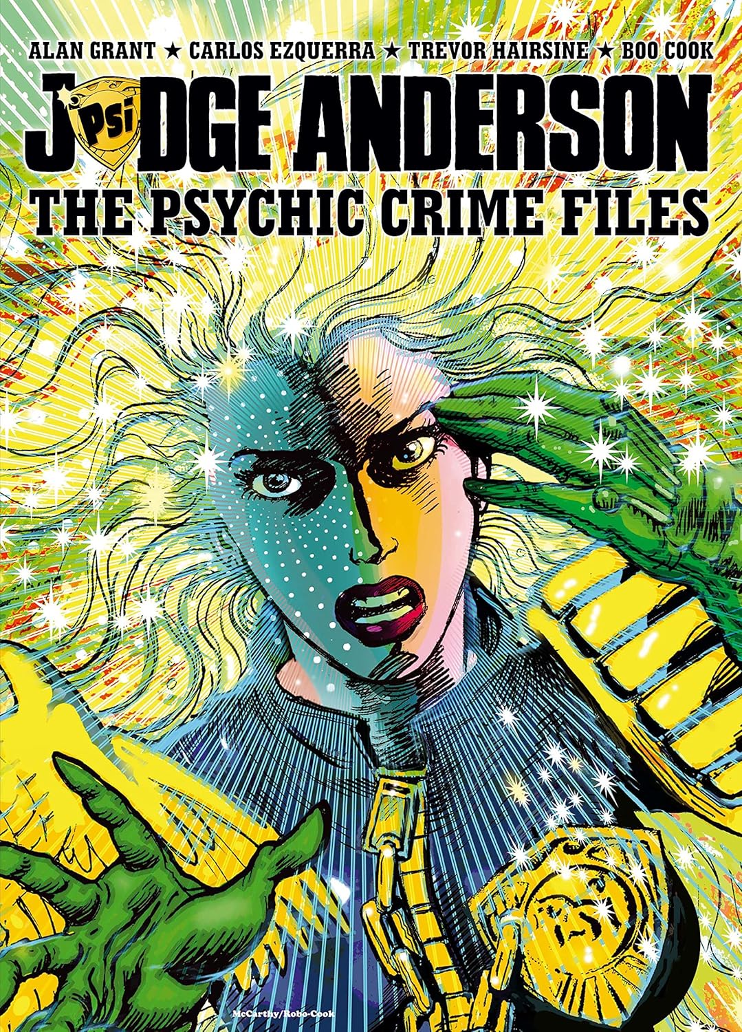 Judge Anderson Psychic Crime Files Graphic Novel