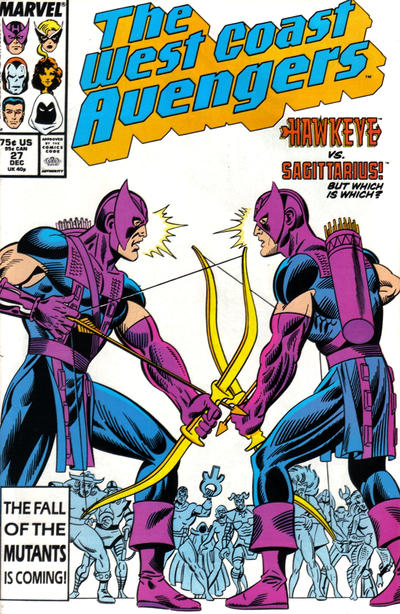 West Coast Avengers #27 [Direct]-Fine (5.5 – 7)