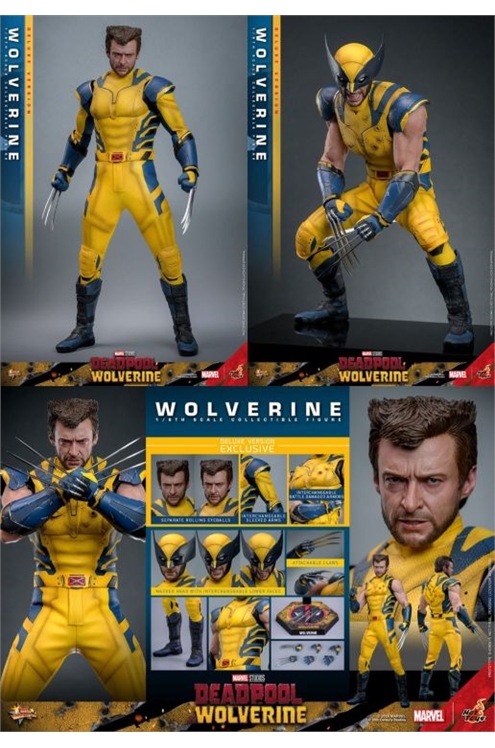 *Pre-Order* Hot Toys Deadpool & Wolverine Movie Masterpiece 1/6 Wolverine (Deluxe Version)