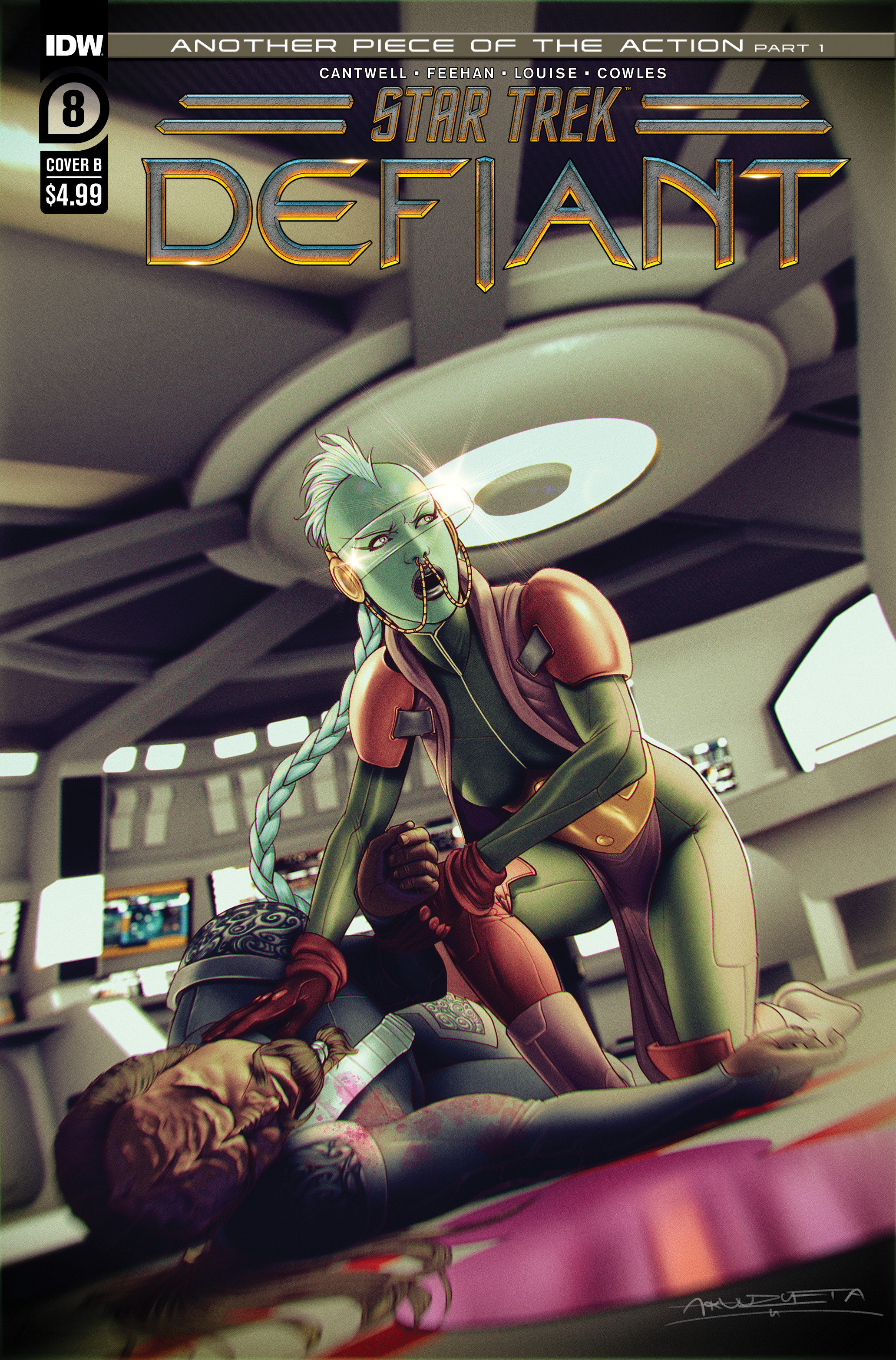 Star Trek: Defiant #8 Cover B Unzueta