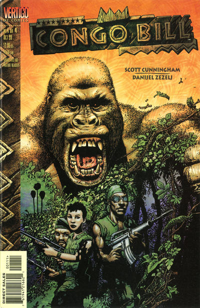 Congo Bill #1-Very Fine (7.5 – 9) Cover By Richard Corben