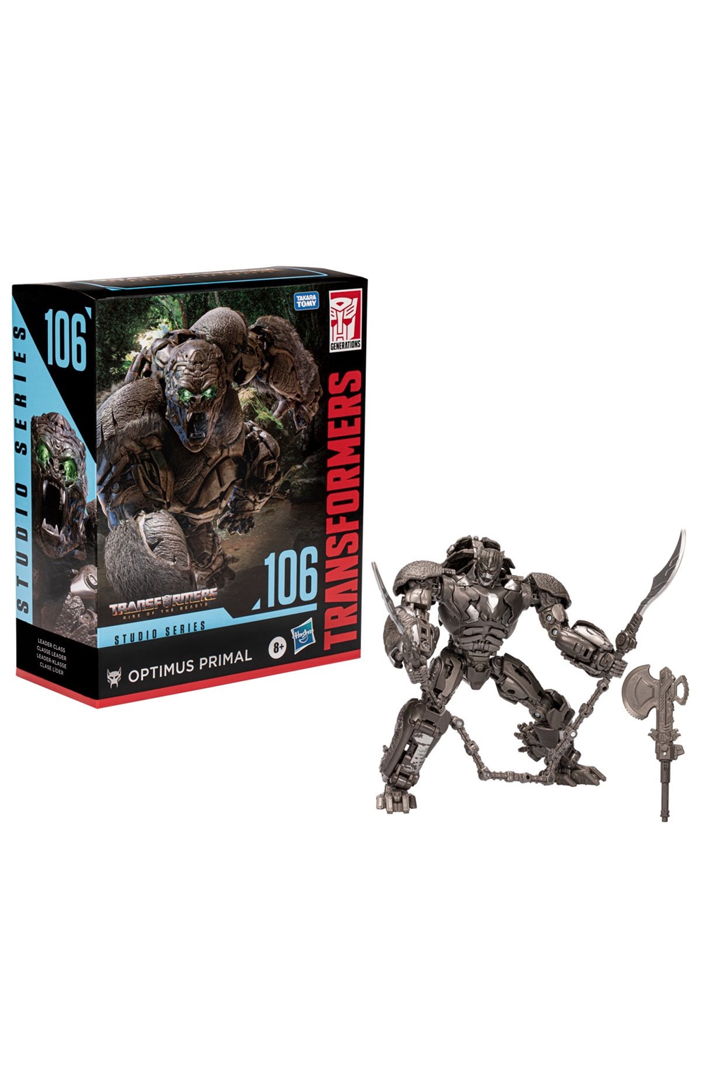 Transformers Studio Series Rise of the Beasts Leader Optimus Primal Action Figure