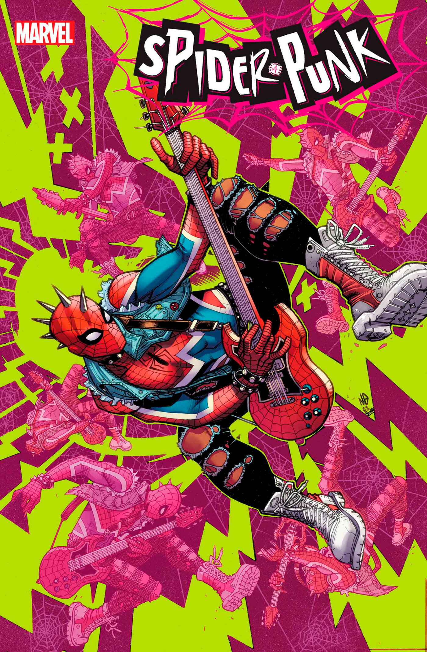 Spider-Punk Arms Race #3 Nick Bradshaw Variant