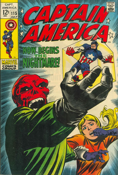 Captain America #115 (1968)-Fine (5.5 – 7)