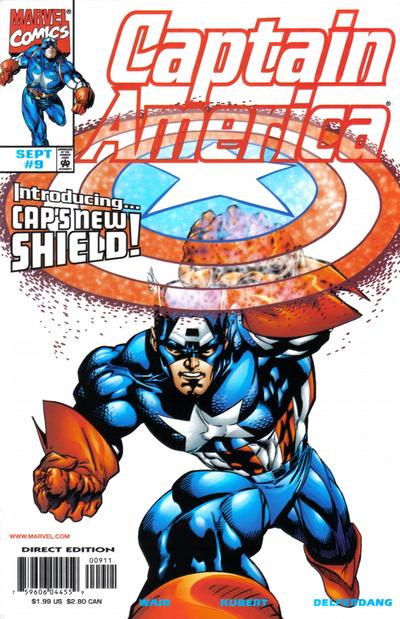 Captain America #9 [Direct Edition] - Vf/Nm 9.0