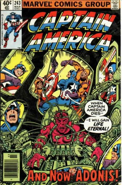 Captain America #243 [Newsstand]-Fine (5.5 – 7)