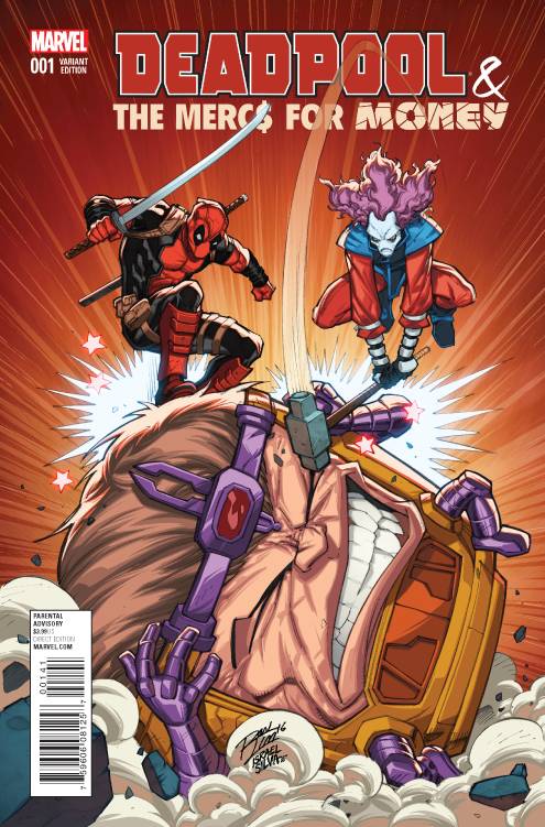 Deadpool & The Mercs for Money #1 (Lim Variant) (2016)