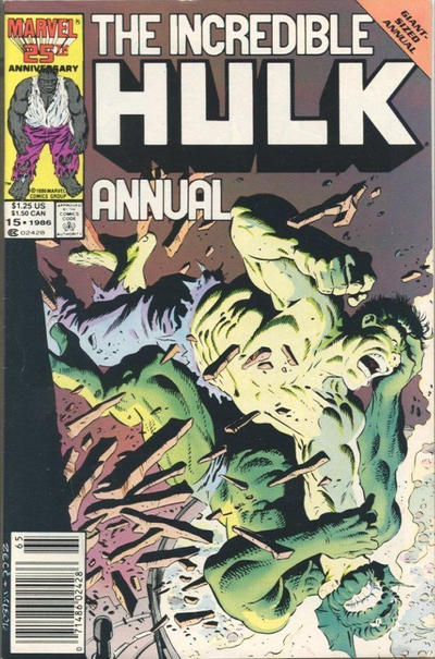 The Incredible Hulk Annual #15 [Newsstand]-Good (1.8 – 3)