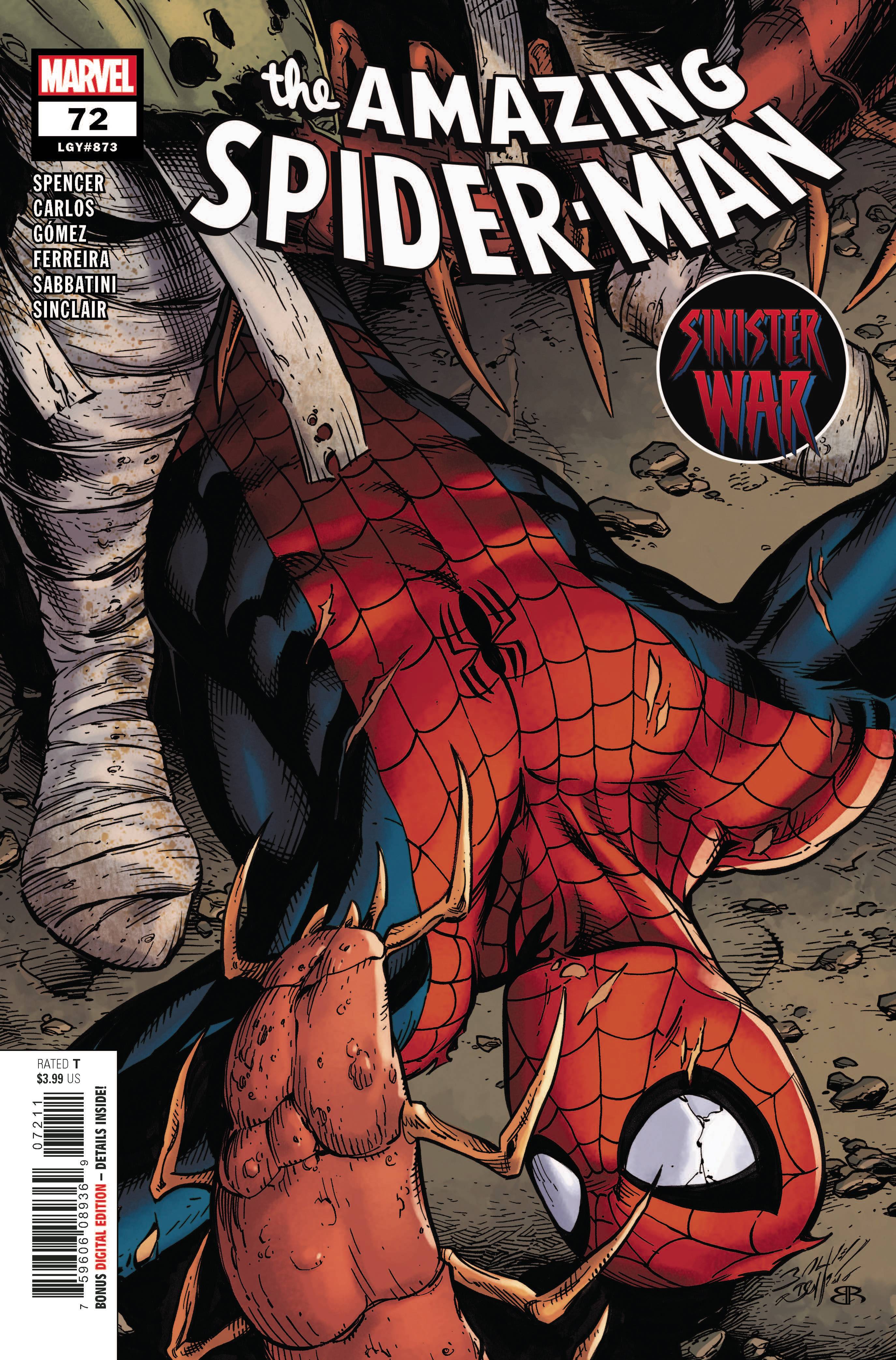 Amazing Spider-Man #72 Sinister War (2018)