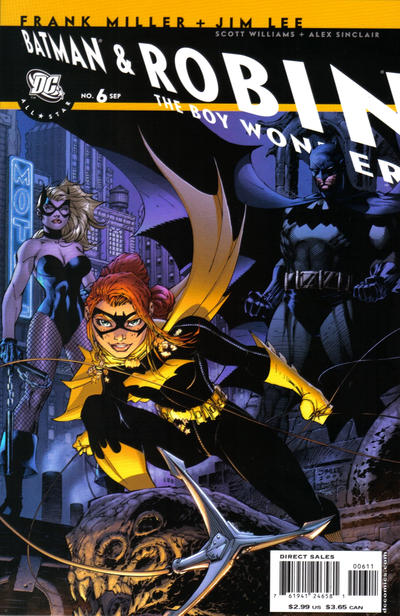All Star Batman & Robin, The Boy Wonder #6 [Direct Sales]-Very Fine (7.5 – 9)