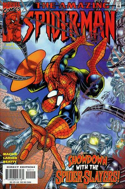 The Amazing Spider-Man #21 [Direct Edition]-Very Fine