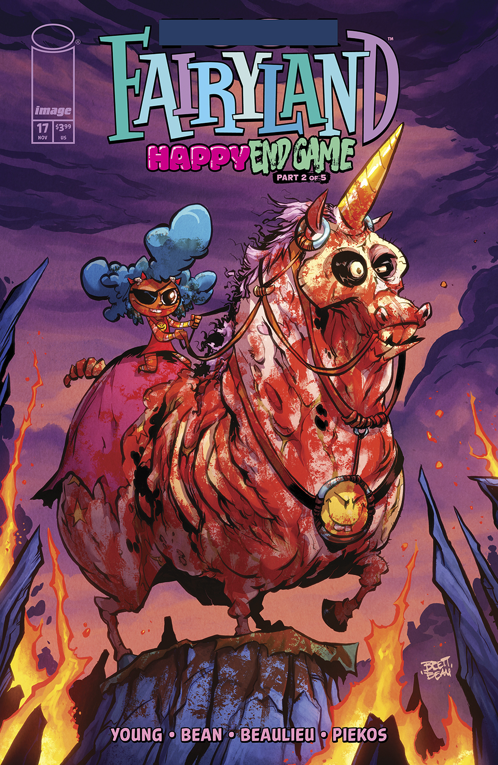 I Hate Fairyland #17 Cover B Brett Bean F*ck (Uncensored) Fairyland Variant (Mature) (2022)